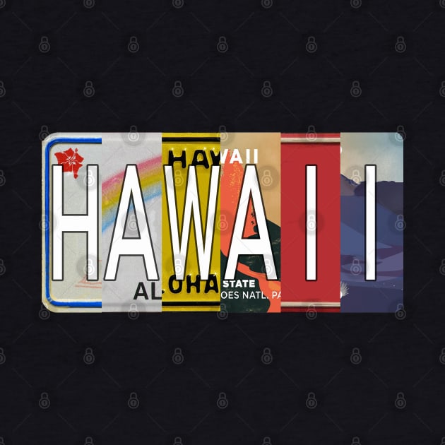 Hawaii License Plates by stermitkermit